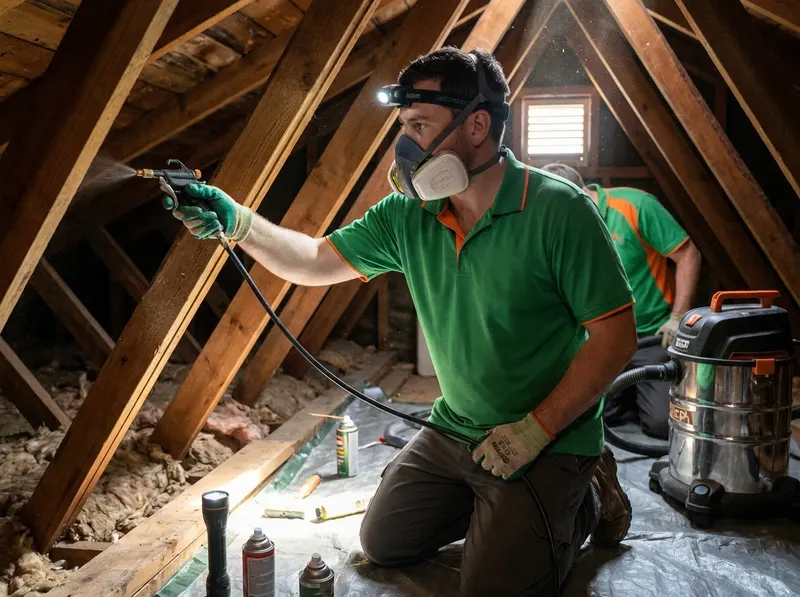 Attic & Crawl Space Sanitation in Baton Rouge, LA