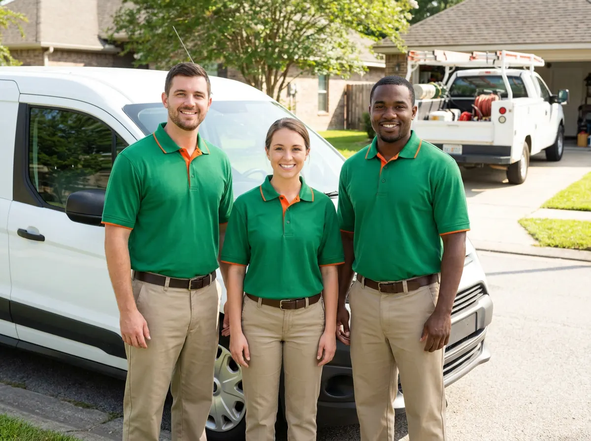 The Quintra Pest Relief team, pest control sevice in Baton Rouge, LA